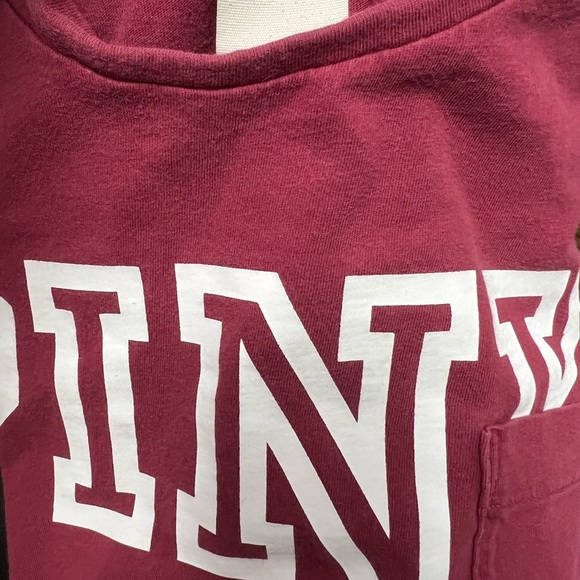VS PINK Sz L Pocket Tee - Picture 6 of 11